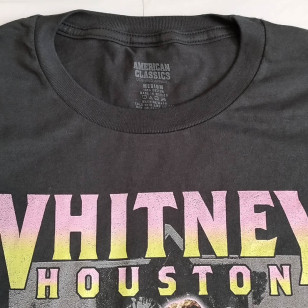 Whitney Houston - I'm Your Baby Tonight , Motorcycle Stars Official T Shirt ( Men M, L ) ***READY TO SHIP from Hong Kong***